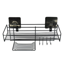 9009 3 in 1 Shower Shelf Rack for storing and holding various household stuffs and items etc. DeoDap