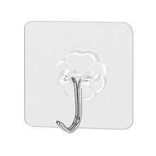 1695 MULTIPURPOSE STRONG SMALL STAINLESS STEEL ADHESIVE WALL HOOKS (1 Pc)