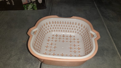 2785 2 In 1 Basket Strainer To Rinse Various Types Of Items Like Fruits, Vegetables Etc.