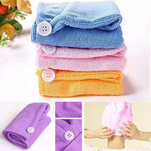 1408 Quick Turban Hair-Drying Absorbent Microfiber Towel/Dry Shower Caps DeoDap