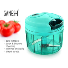 8105 Ganesh Quick Vegetable Chopper  (1 Unit Chopper)(725 Ml) DeoDap